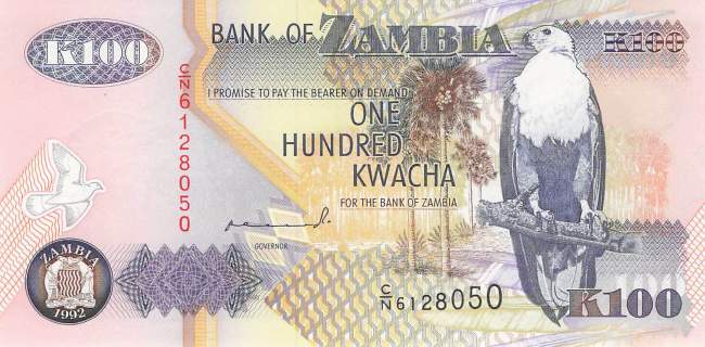190 Kwacha 1992